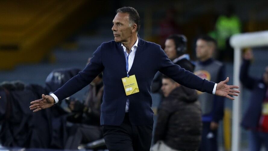 El director técnico, Miguel Ángel Russo. Foto: Colprensa