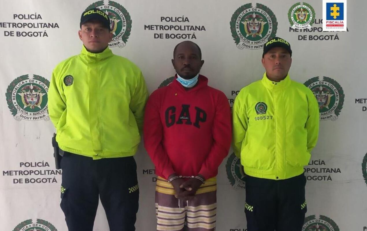 A la cárcel supuesto integrante de ‘Los Niches’ o ‘Zetas’. Foto: Cortesía Fiscalía.