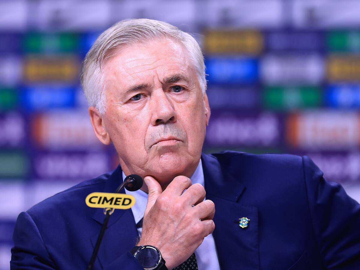 Ancelotti no convocó a Neymar, Vinícius y Rodrygo para encuentros de Brasil ante Chile y Bolivia