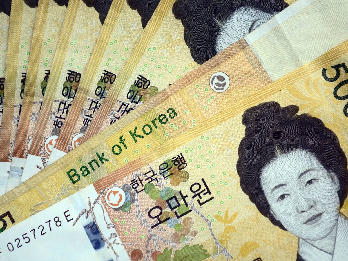 El won se desplomó 1,99% frente al dólar tras la ley marcial en Corea del Sur