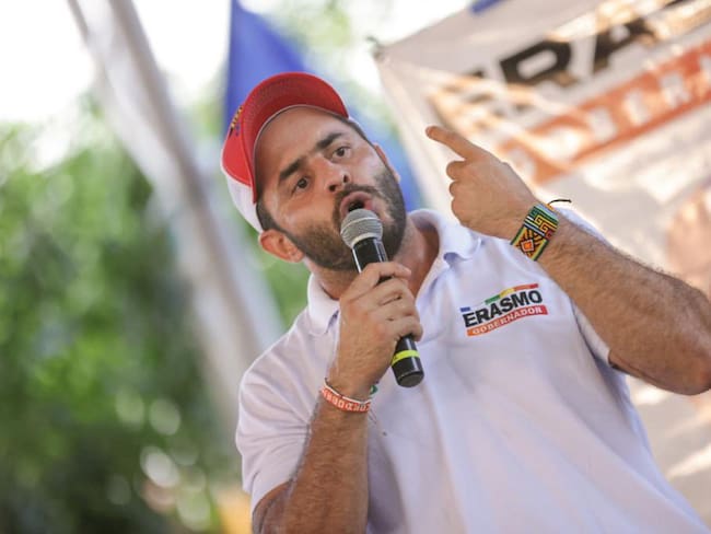 Erasmo Zuleta, candidato a la Gobernación de Córdoba. Foto: @ErasmoZB. 