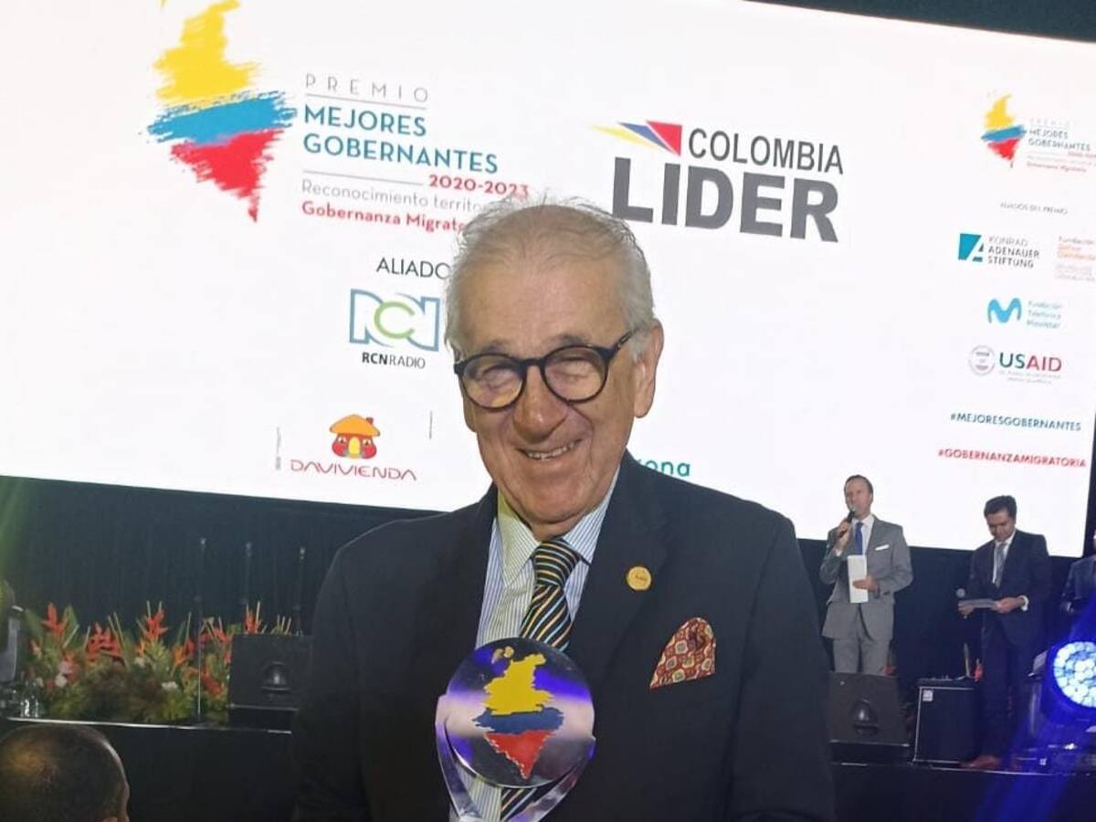 Alcalde de Cúcuta reconocido por su gestión migratoria