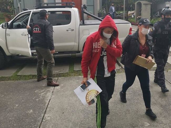 La Fiscalía le imputará los delitos de tortura y homicidio agravado a los dos policías capturados por el homicidio de Javier Ordoñez. Foto: Colprensa / CTI