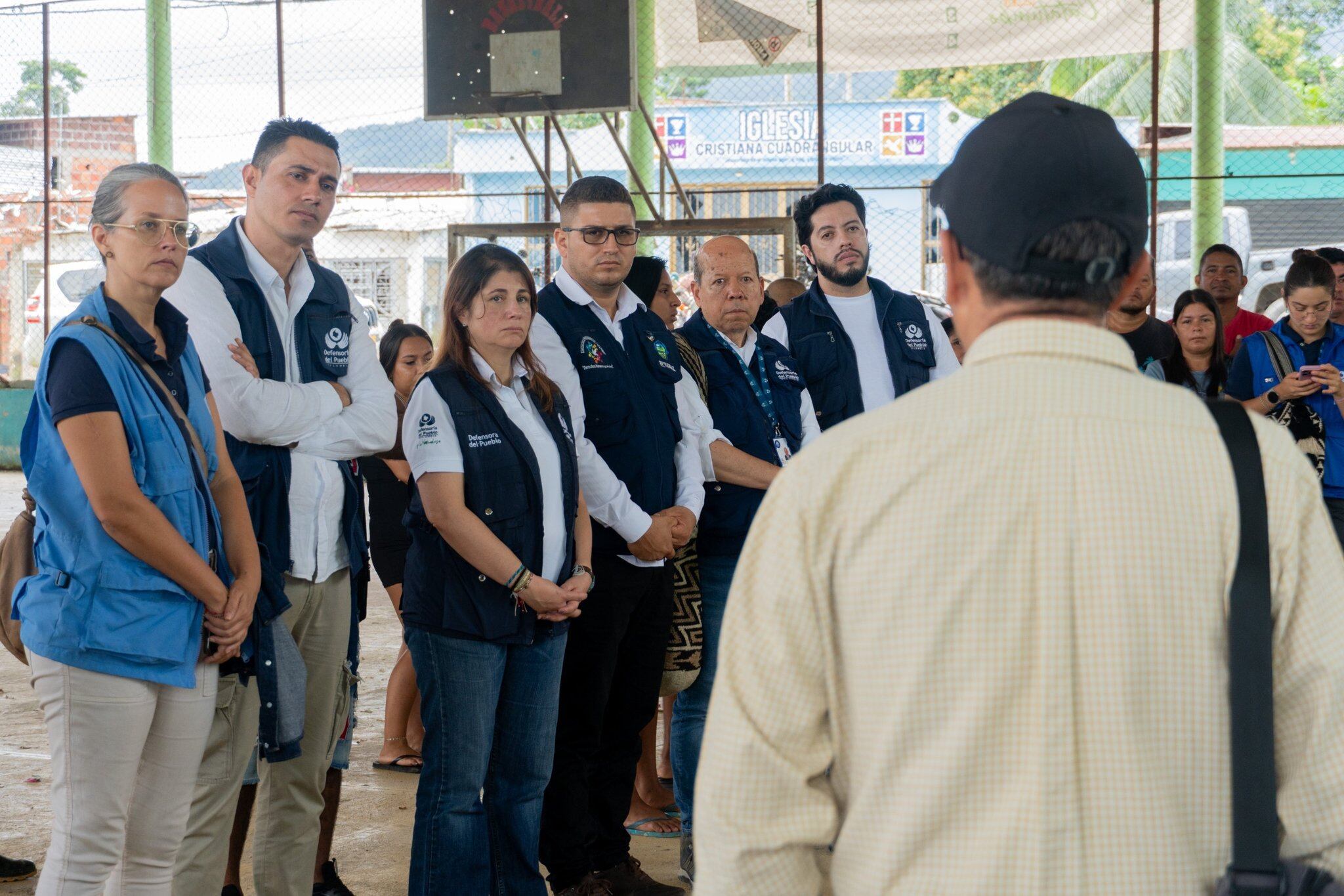 Comisión humanitaria de la Defensoría del Pueblo visitó el Catatumbo. / Foto: Defensoría del Pueblo.