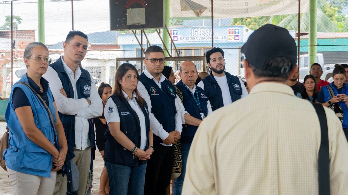 Comisión humanitaria de la Defensoría del Pueblo visitó el Catatumbo