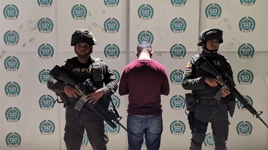 La operación se realizó en el barrio Villamar del municipio de Ocaña. Foto: Policía de Norte de Santander