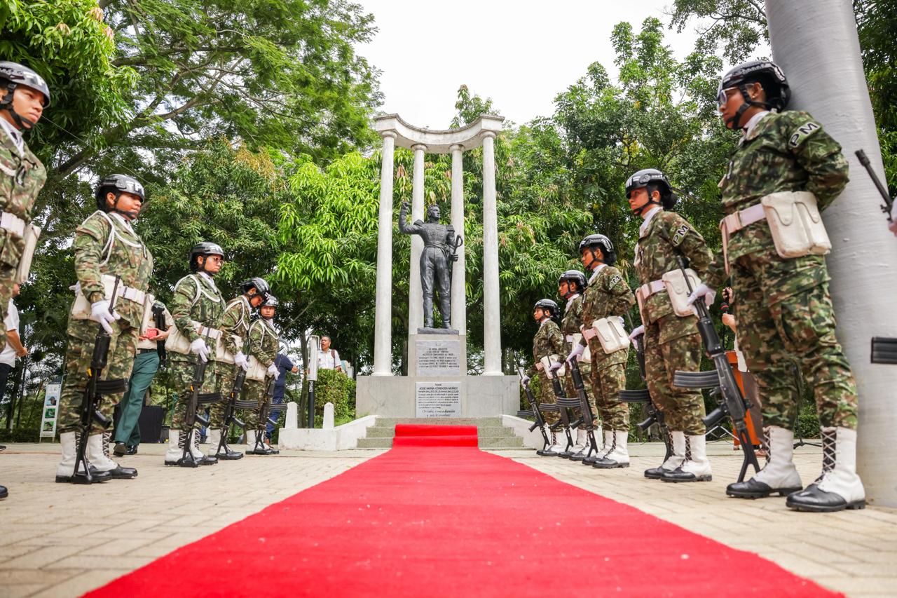 Córdoba conmemoró 73 años de vida jurídica: autoridades hicieron un llamado a la unidad. Foto: prensa Gobernación de Córdoba.