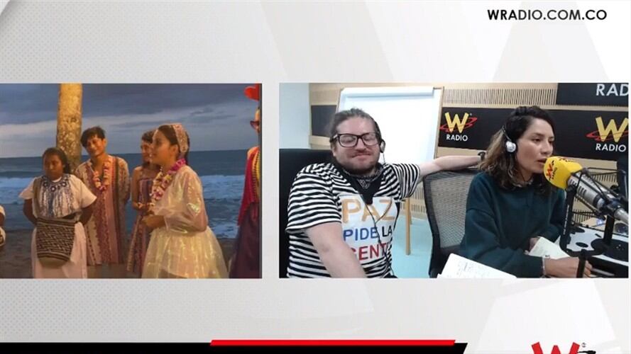 homenaje a Nathalia Jiménez y Rodrigo Monsalve, la pareja asesinada en zona rural de Santa Marta.. Foto: W Radio