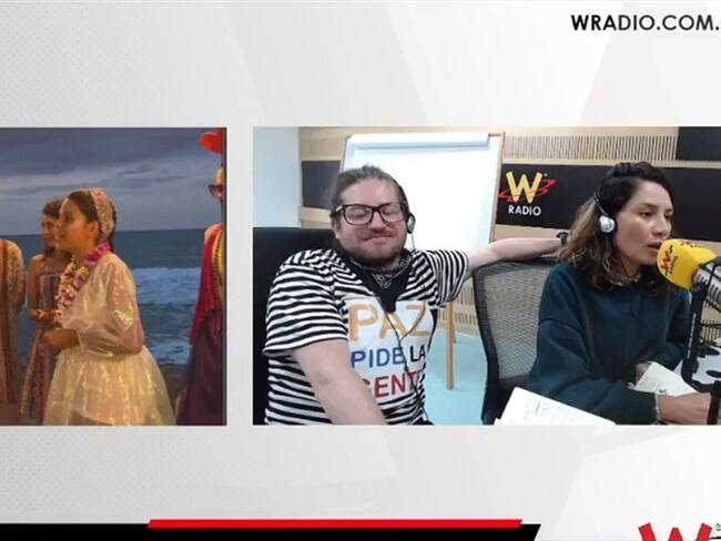 homenaje a Nathalia Jiménez y Rodrigo Monsalve, la pareja asesinada en zona rural de Santa Marta.. Foto: W Radio