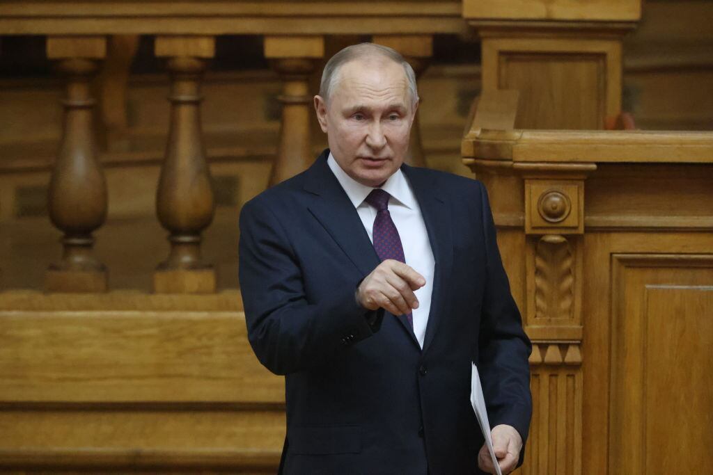 Vladimir Putin, presidente de Rusia. Foto: Contributor/Getty Images.