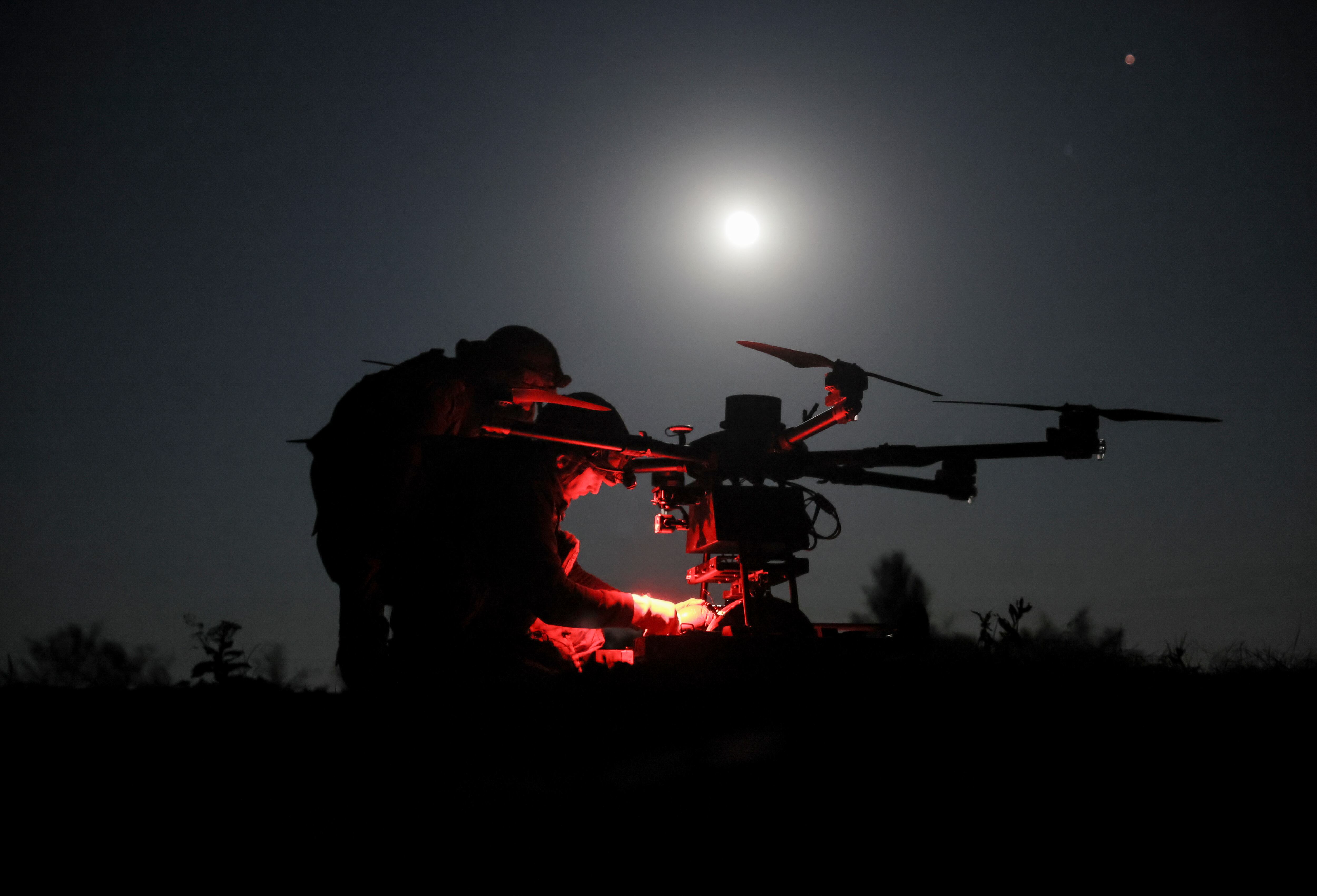 , Rusia reveló que derribó drones ucranianos. Imagen de referencia /(Rusia, Ucrania) EFE/EPA/