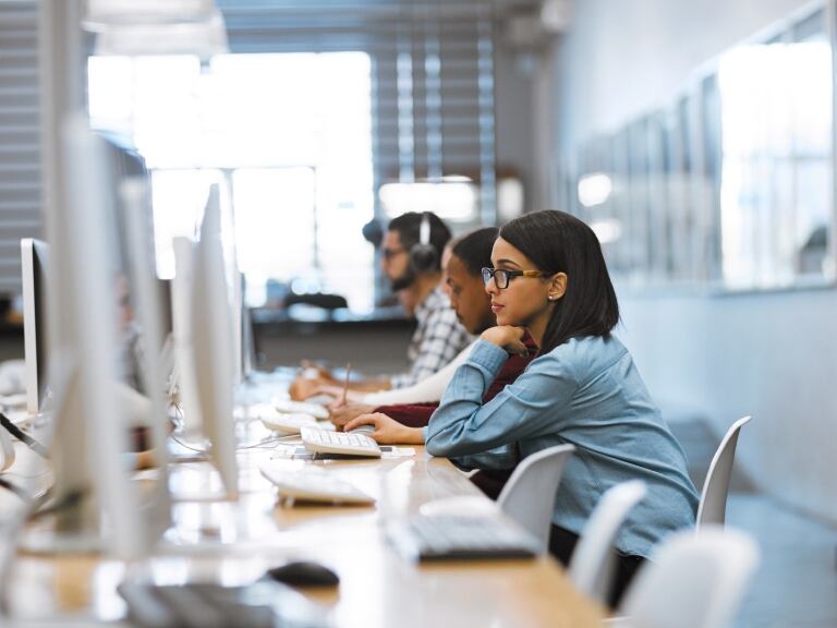 Estudiantes de publicidad, imagen de referencia // Getty Images
