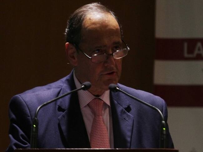 Juan Camilo Restrepo, jefe negociador del Gobierno con el Eln. Foto: Colprensa - Luisa González