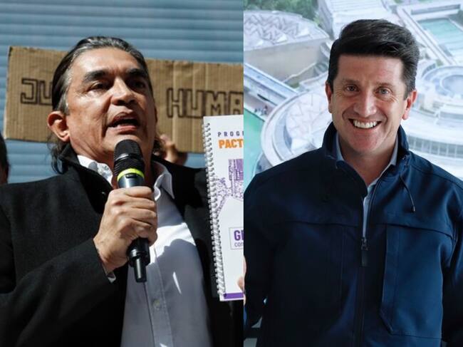 Gustavo Bolívar y Diego Molano. Foto: Colprensa.