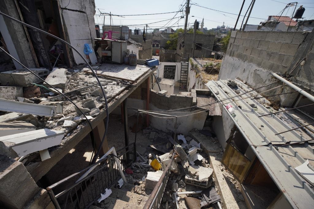 Palestina. Foto: Nedal Eshtayah/Anadolu via Getty Images