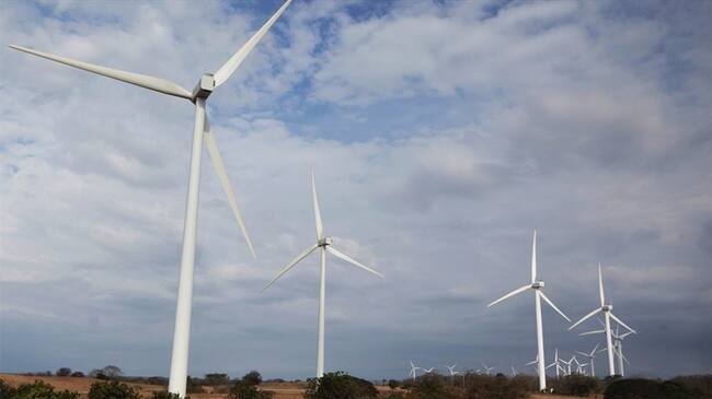 Familias de la tribu Wayúu en la Alta Guajira se están enfrentando por una disputa territorial donde se adelanta un proyecto de energía eólica. . Foto: Colprensa