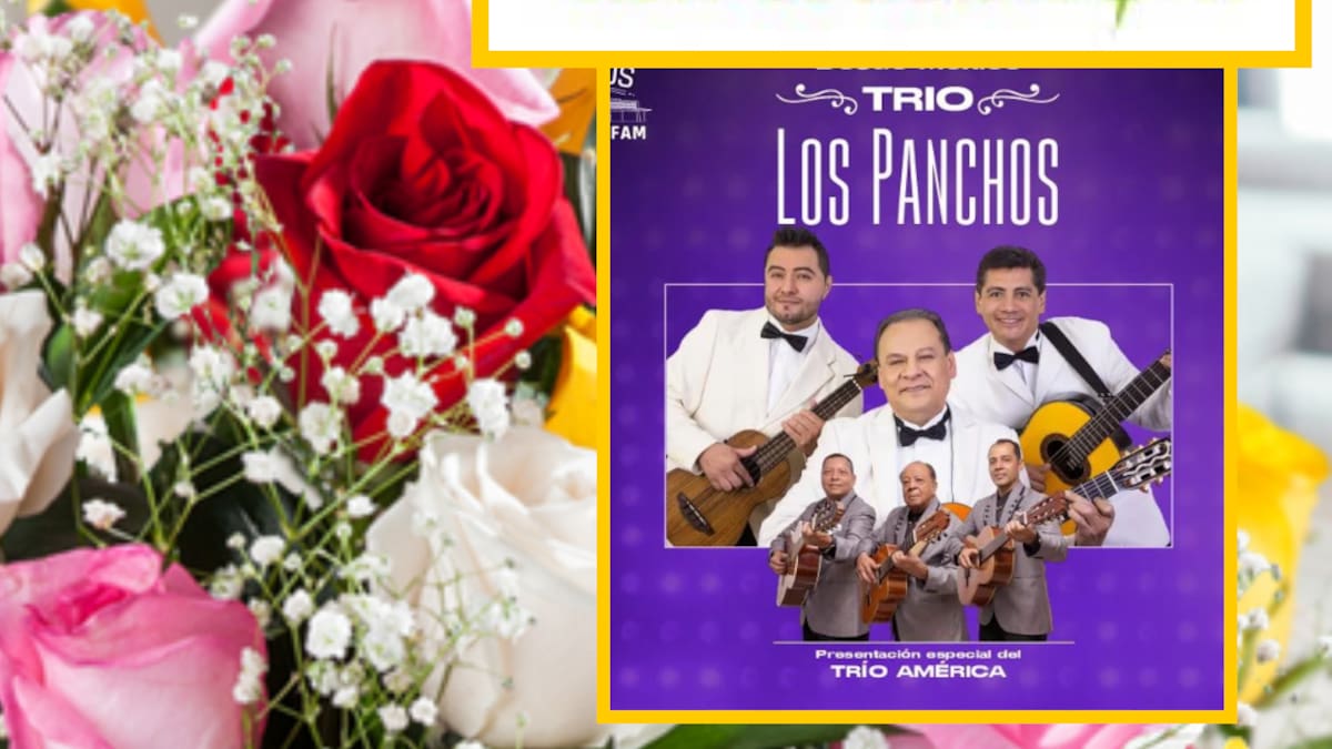 W Radio entrega arreglos de daFlores y boletas para Los Panchos