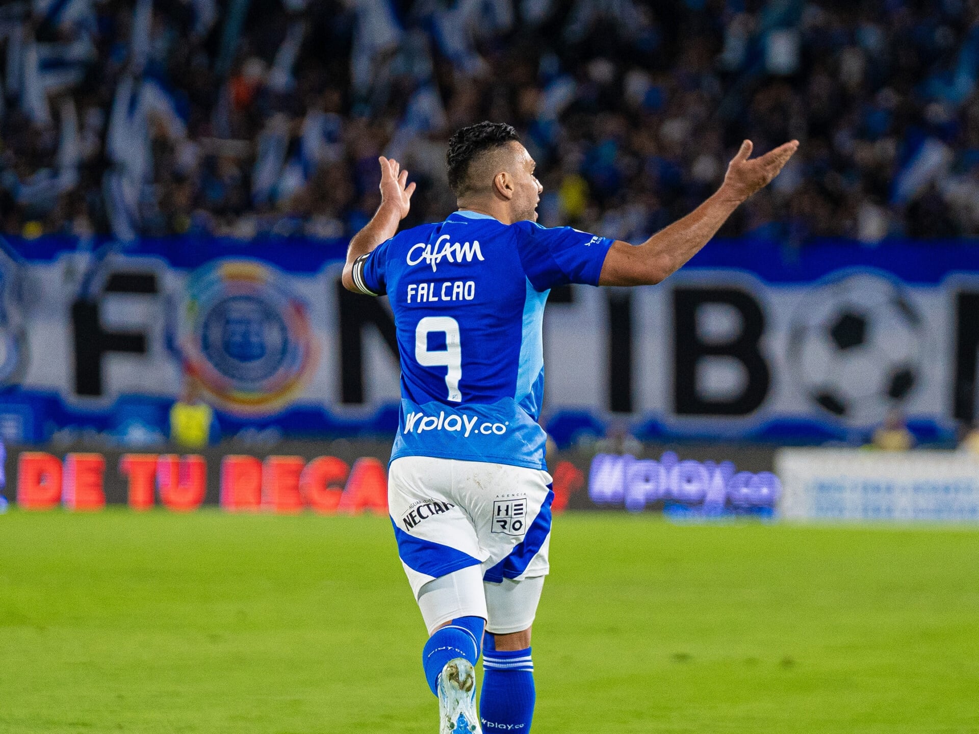 Radamel Falcao García. Foto: Twitter: @Millosfcoficial.