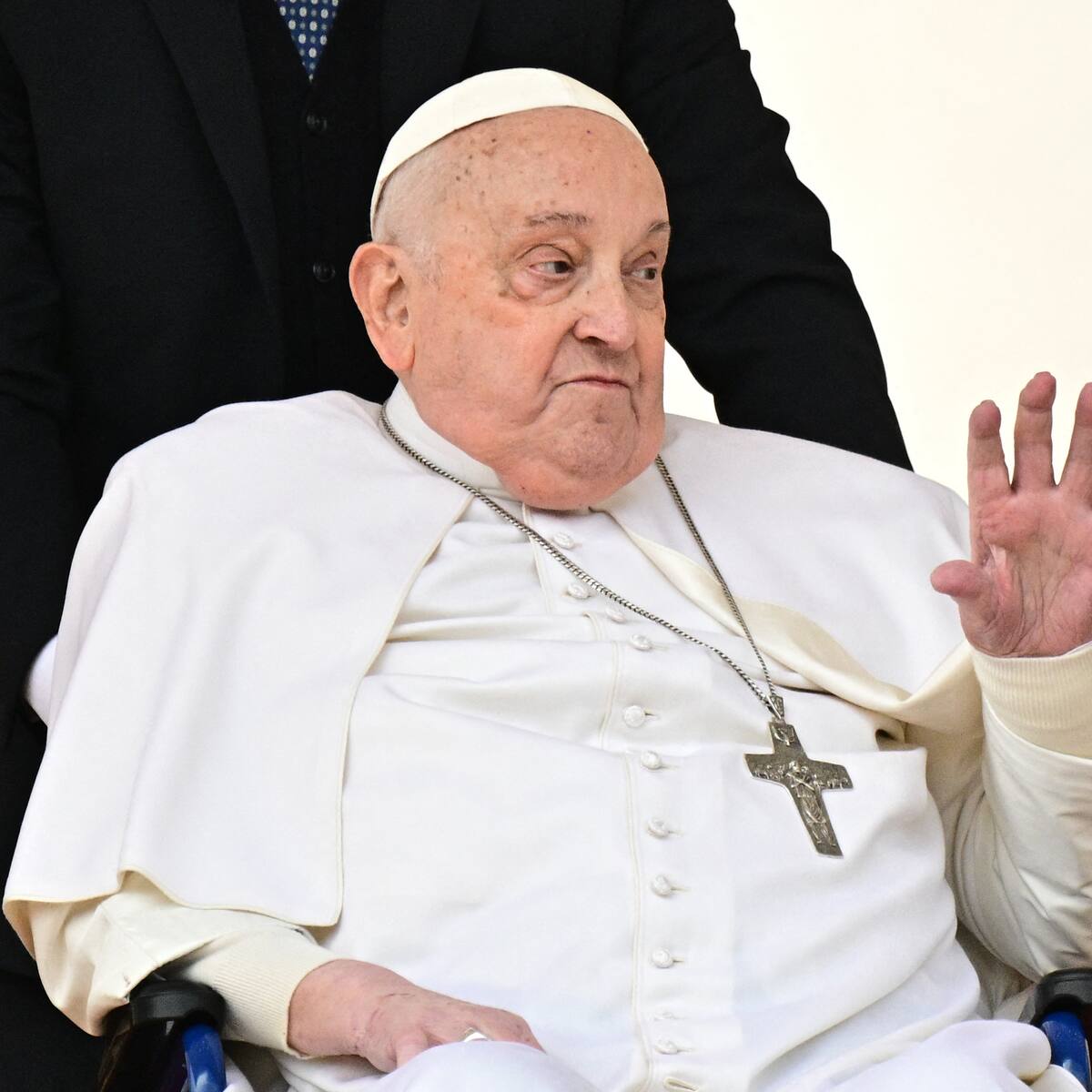 Así fue la última aparición del papa Francisco en público horas antes de su fallecimiento