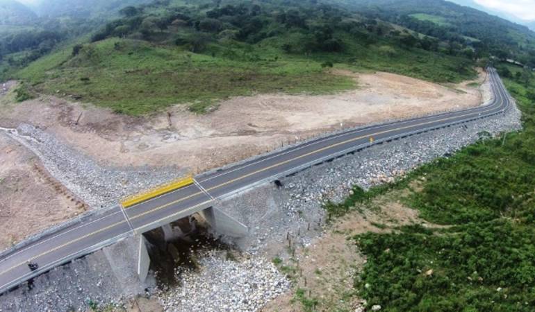 Vía Cúcuta- Ocaña. / Foto: Archivo. 