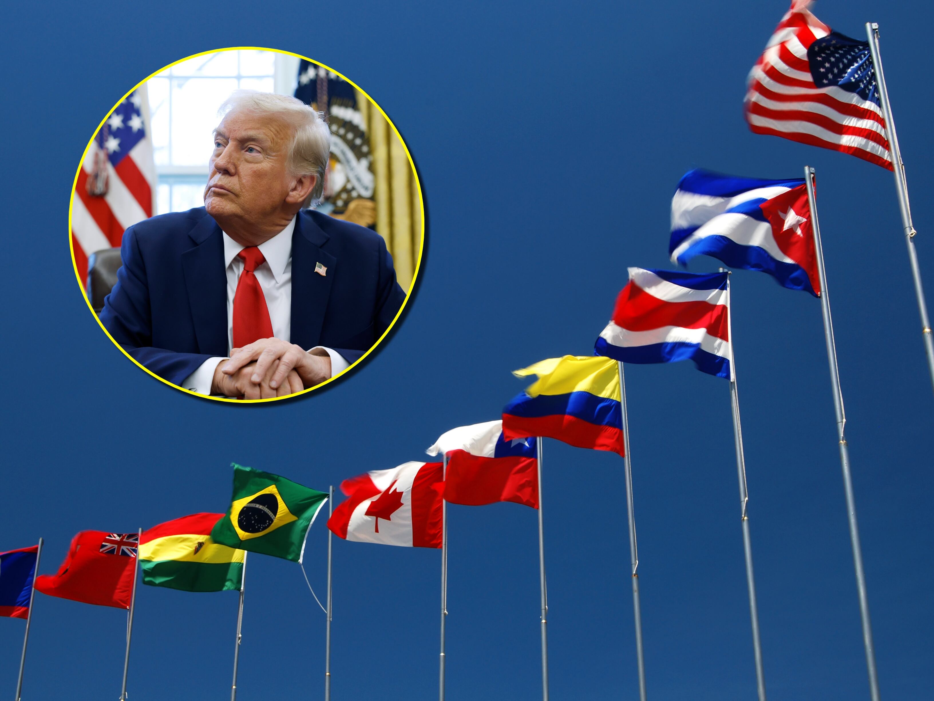 Donald Trump, presidente de Estados Unidos. FOTO: Anna Moneymaker/Getty Images