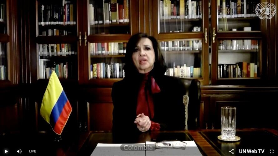 Canciller Claudia Blum. Foto: Cancillería