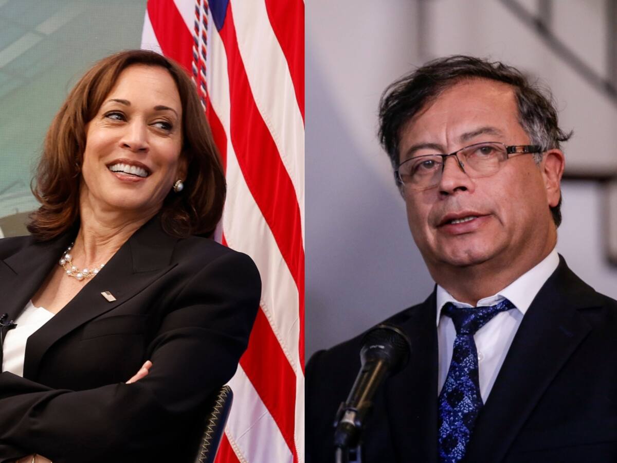 No se descarta que Kamala Harris asista a la posesión de Gustavo Petro