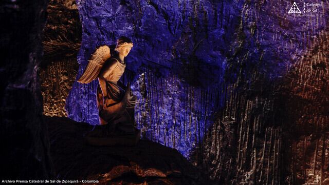 Catedral de Sal de Zipaquirá. Foto: Colprensa/ Catedral de Sal de Zipaquirá