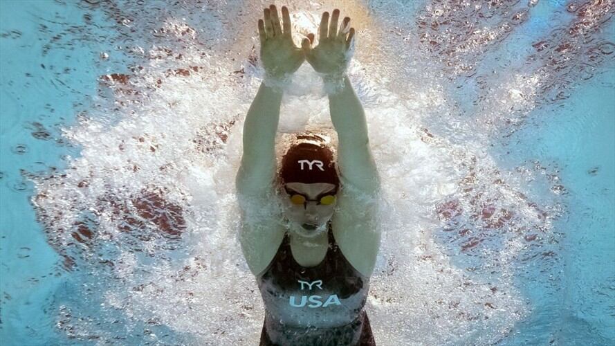 Lilly King repite oro mundial en los 100 m braza. Foto: Getty Images