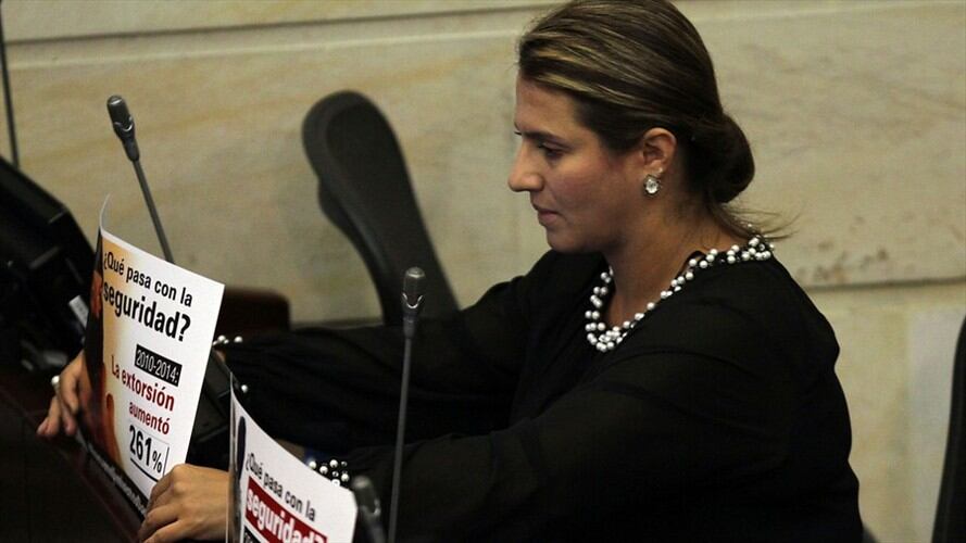 Sectores se interesan en estigmatizar la inteligencia y contrainteligencia: Paola Holguín. Foto: Colprensa