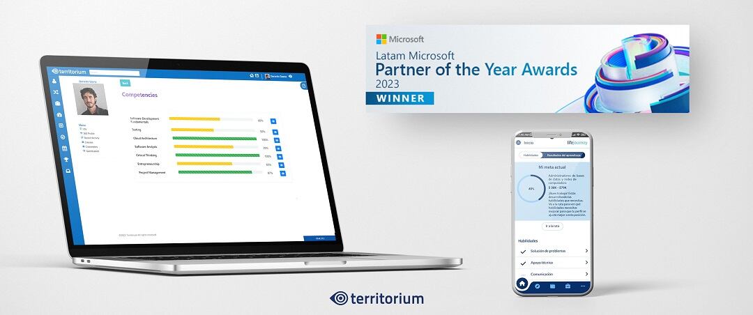 Territorium: reconocido como ‘Microsoft Partner of the Year 2023’ en el ámbito educativo