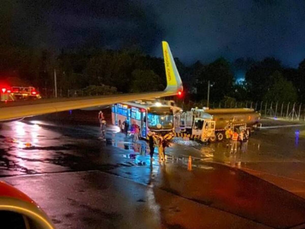 Nueve personas resultaron heridas en accidente en el aeropuerto José María Córdova