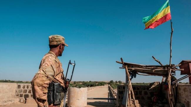 Atentado de un grupo armado en Etiopía. Foto: Getty Images