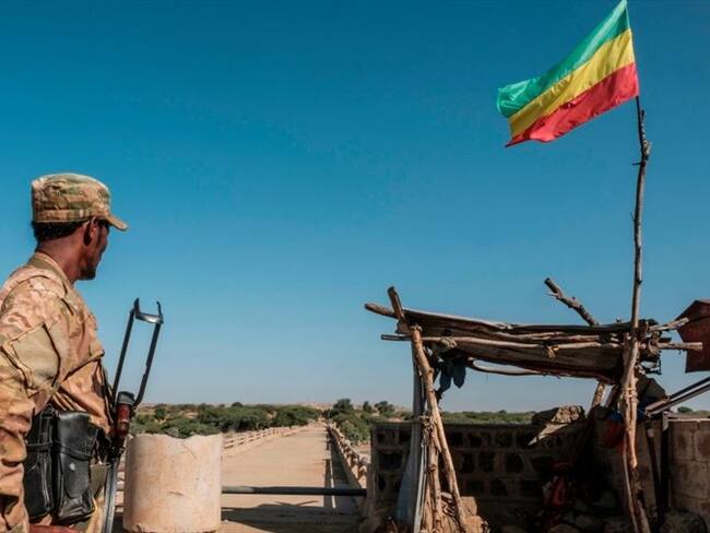 Atentado de un grupo armado en Etiopía. Foto: Getty Images