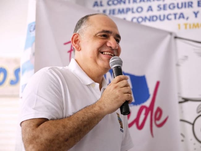 Foto: Carlos Pinedo, alcalde de Santa Marta/ Alcaldía de Santa Marta