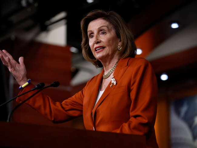 Líder de la mayoría demócrata en la Cámara Baja de EE.UU., Nancy Pelosi. Foto: Getty Images