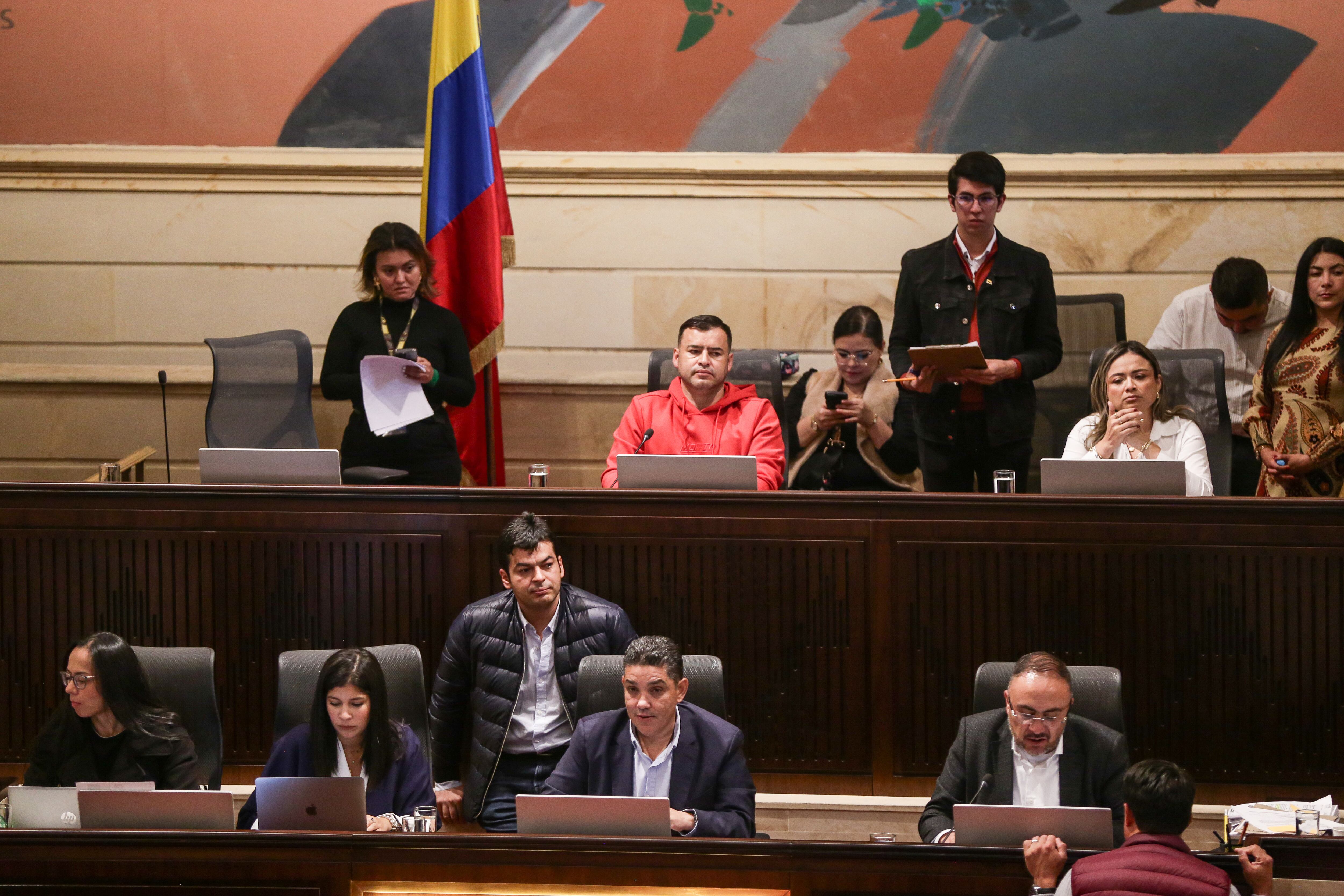 Bogotá. Febrero 17 de 2025. El Congreso de la República de Colombia inicia un nuevo período de sesiones ordinarias con la plenaria del Senado y la Cámara de Representantes. (Colprensa - Catalina Olaya)