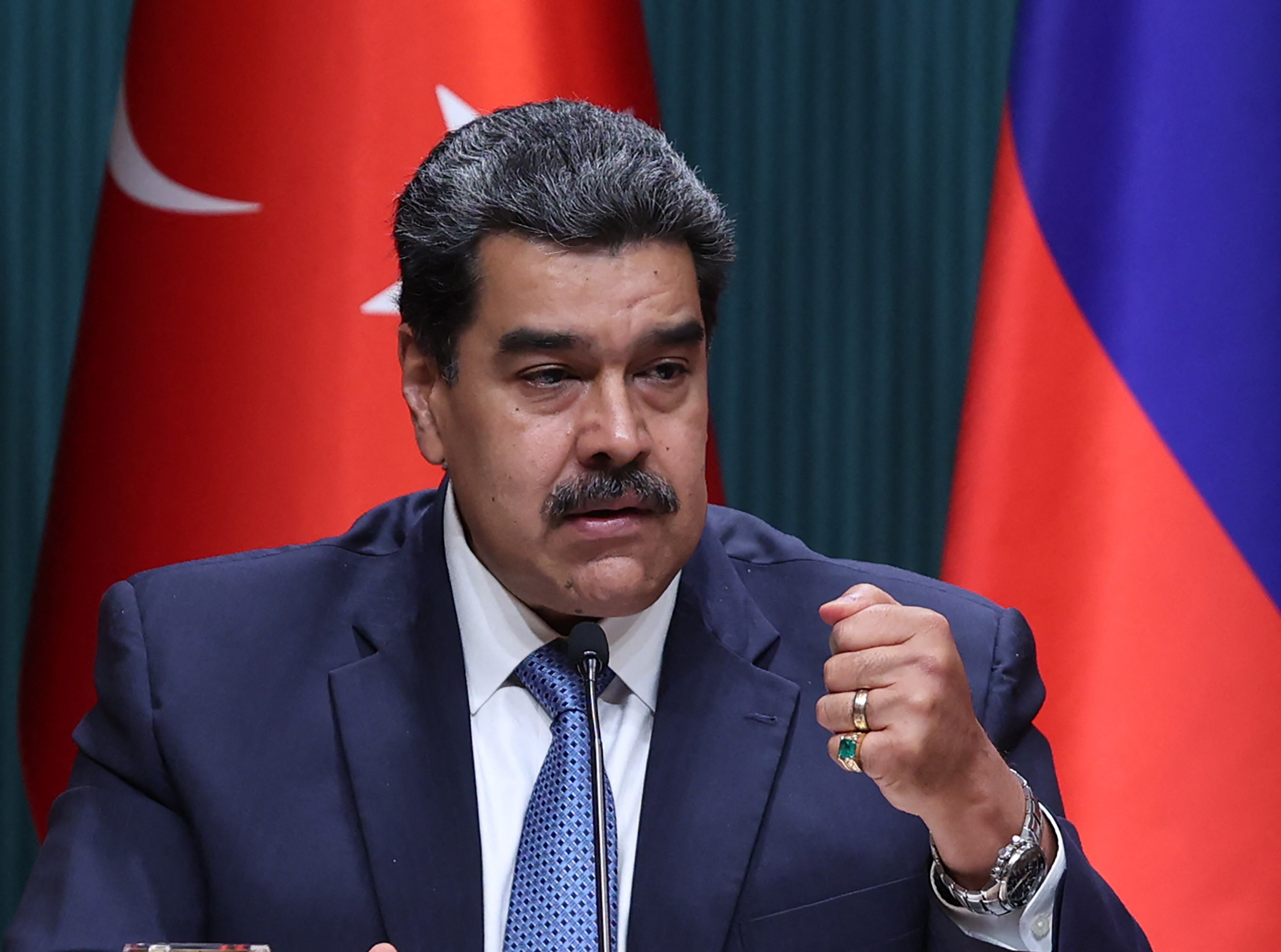 Nicolás Maduro, presidente de Venezuela, en su visita a Turquía en junio de 2022. (Photo by Adem ALTAN / AFP) (Photo by ADEM ALTAN/AFP via Getty Images)