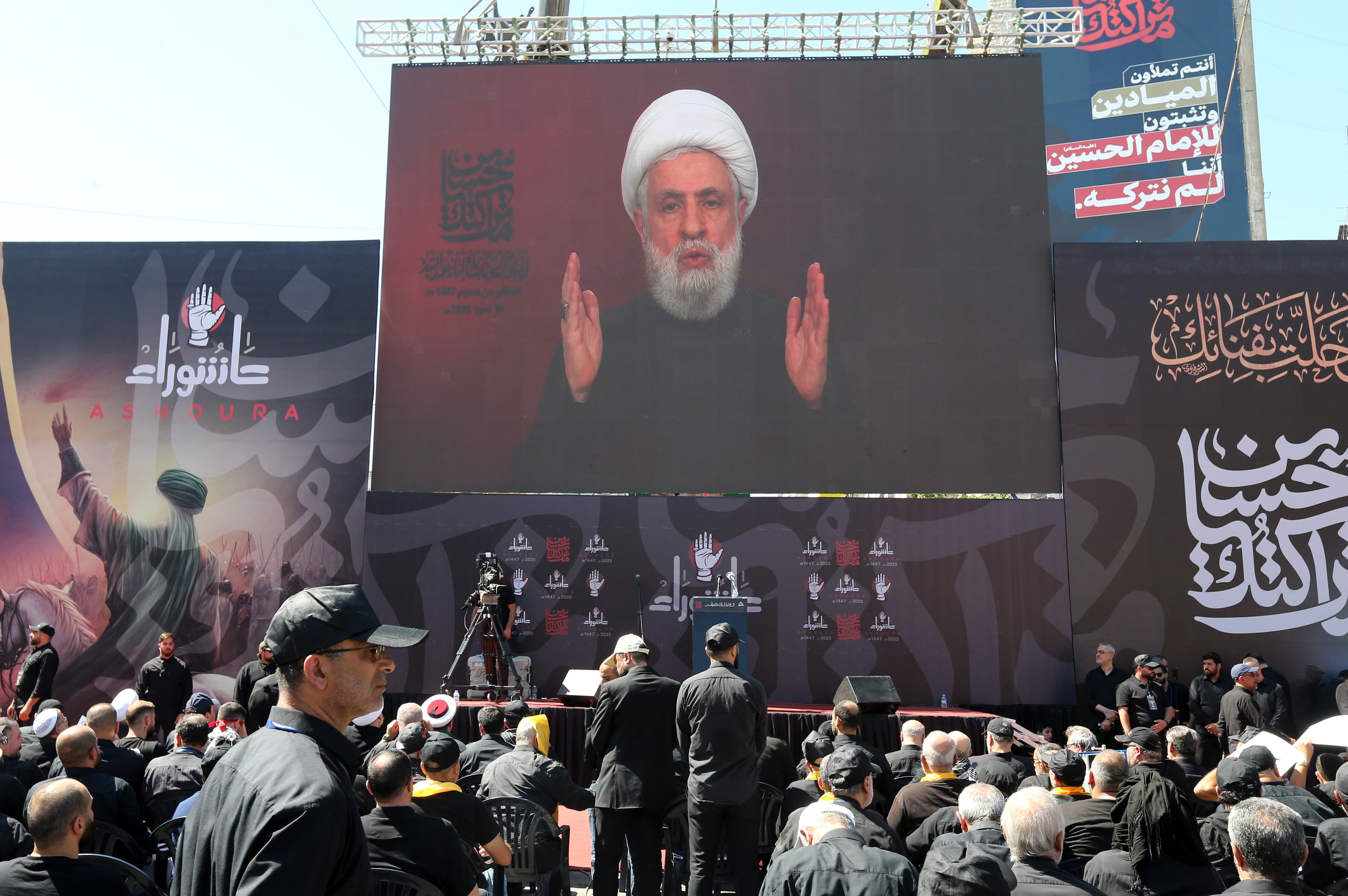 Naim Qassem. Foto: EFE/EPA/WAEL HAMZEH