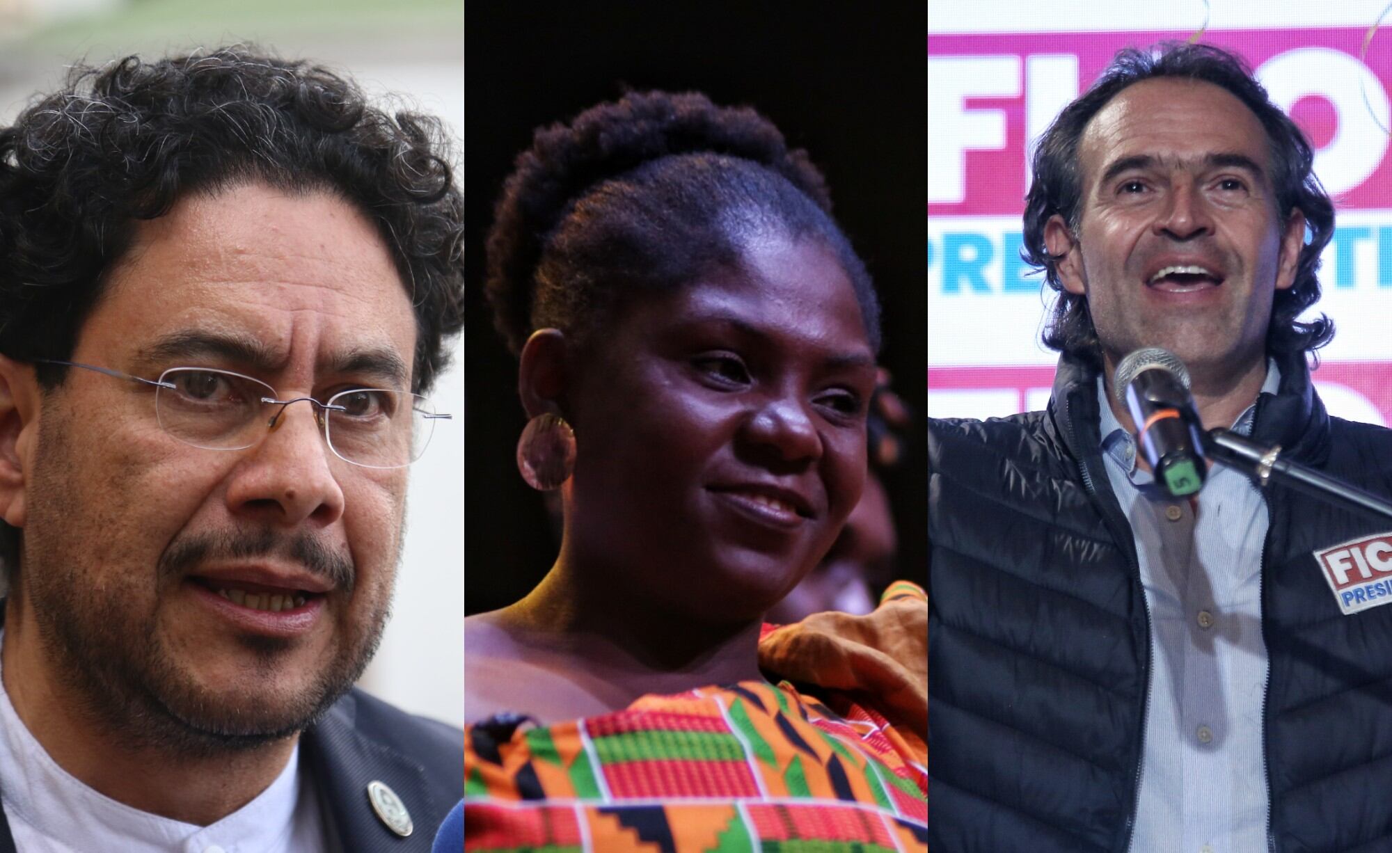 El senador Iván Cepeda le hizo un llamado de advertencia al candidato presidencial Federico Gutiérrez tras el nombramiento de Francia Márquez como fórmula vicepresidencial de Gustavo Petro. / Fotos: Colprensa