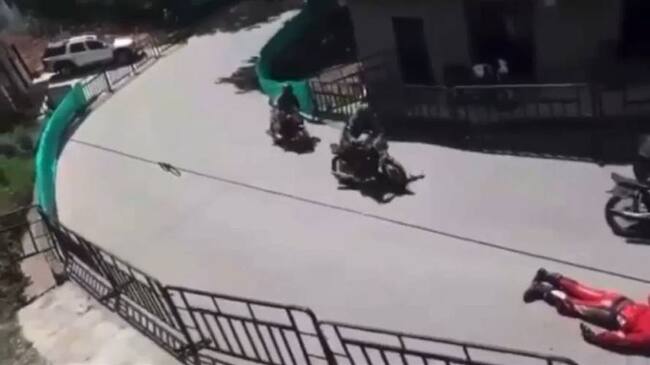 Grave accidente en Marmato, Caldas. Crédito: Suministrada por la comunidad.