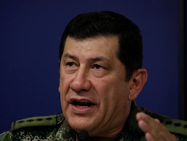 El general Juan Pablo Rodríguez, comandante de las Fuerzas Militares.. Foto: Colprensa