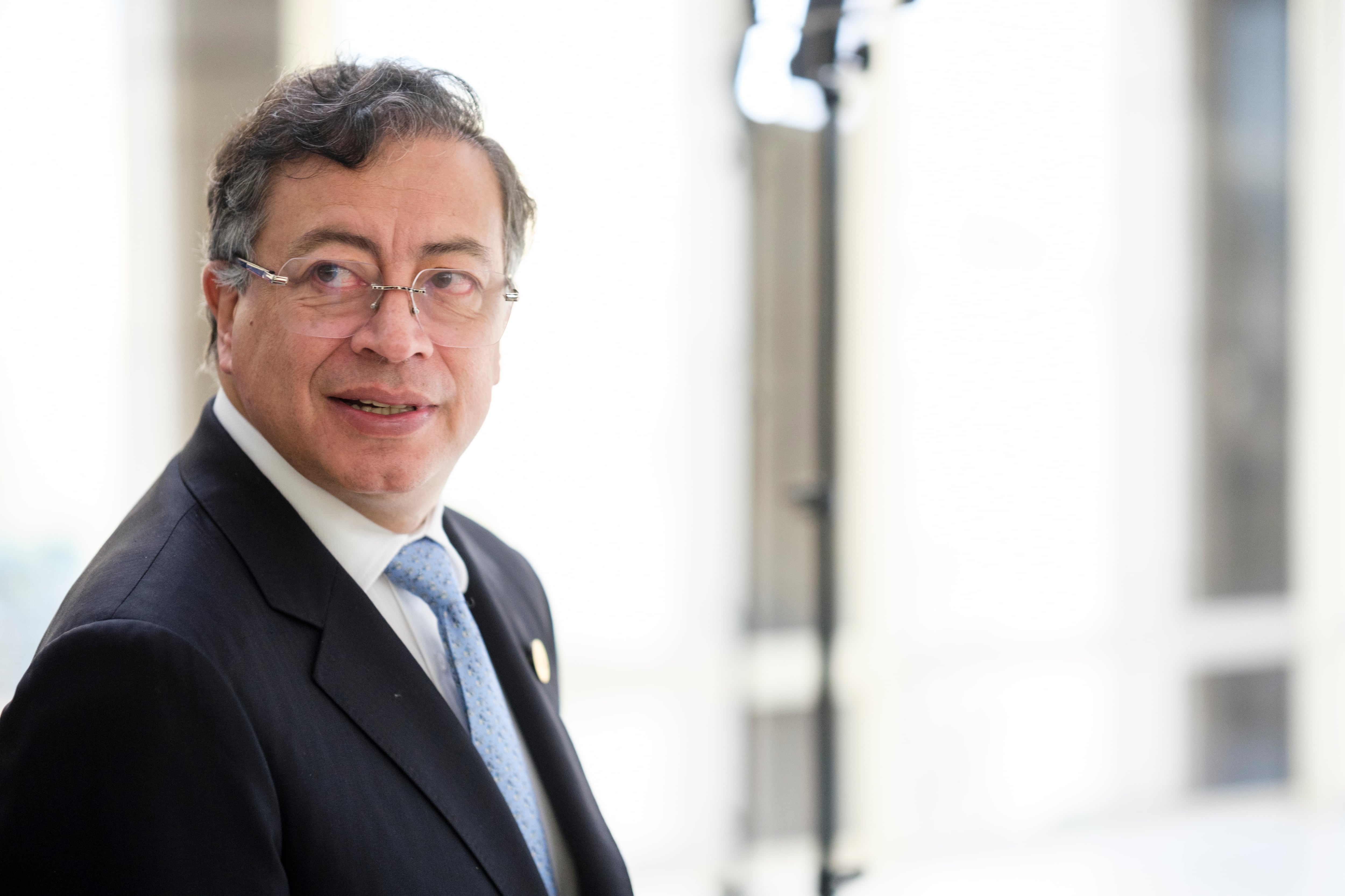Presidente de Colombia, Gustavo Francisco Petro Urrego. (Foto de Thierry Monasse/Getty Images)