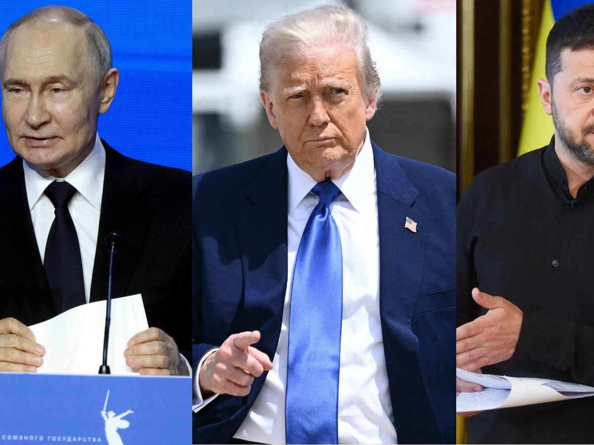 Donald Trump llamó por separado a Putin y Zelenski para buscar una salida al conflicto