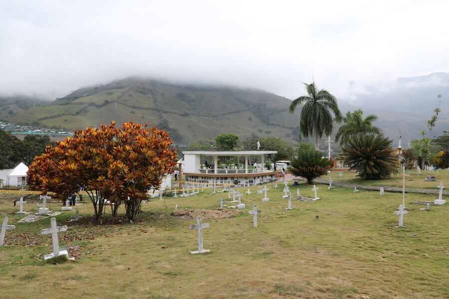 Cementerio Las Mercedes de Dabeiba. Foto: Colprensa.