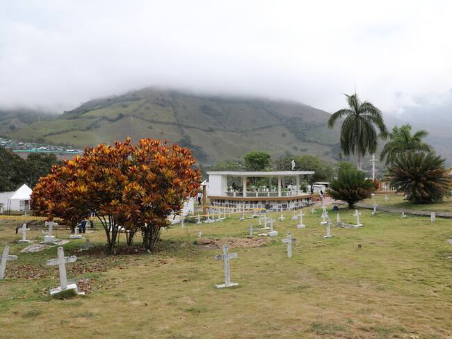 Cementerio Las Mercedes de Dabeiba. Foto: Colprensa.