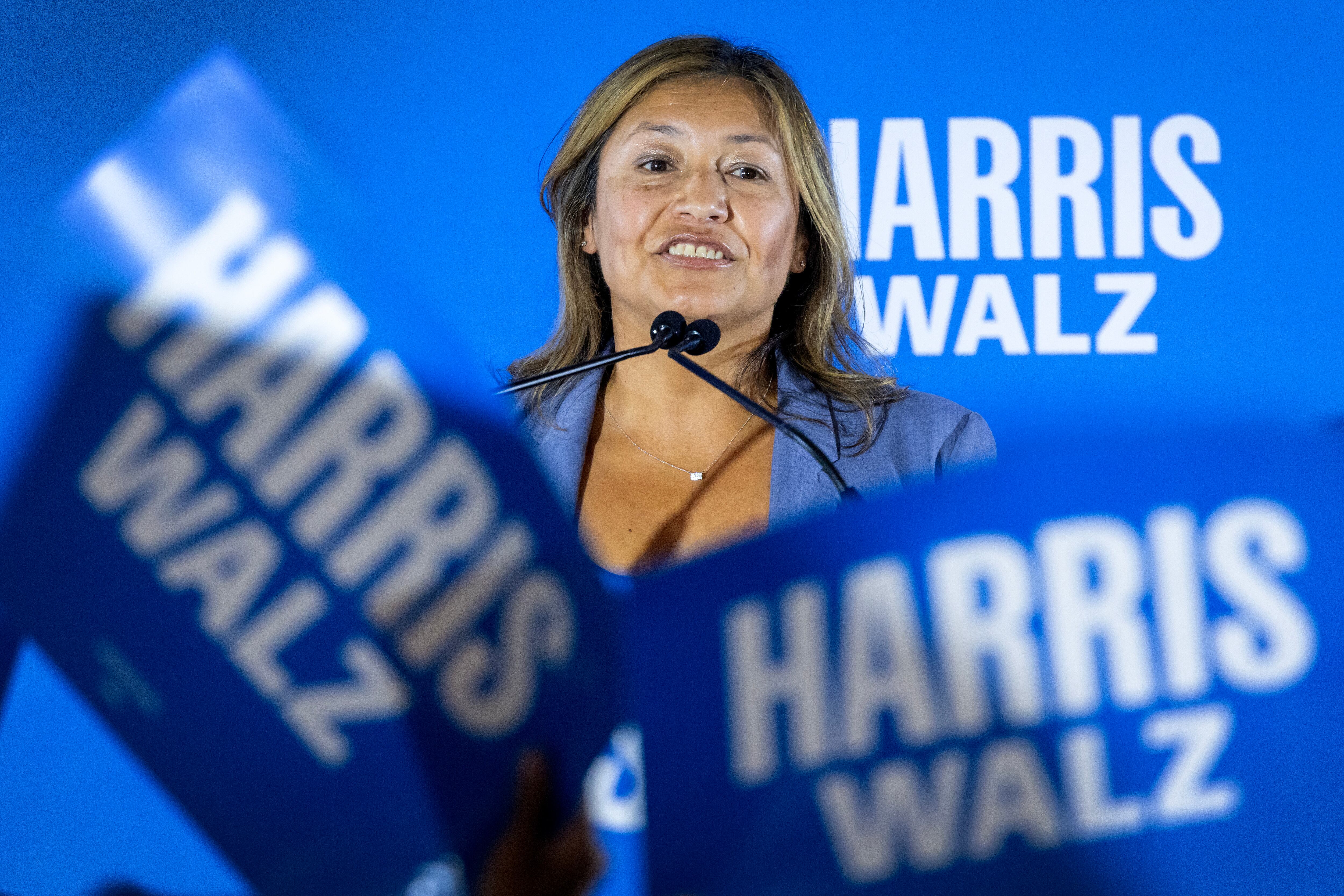 Julie Chávez Rodríguez. Foto: EFE/ Cristobal Herrera-ulashkevich ARCHIVO.