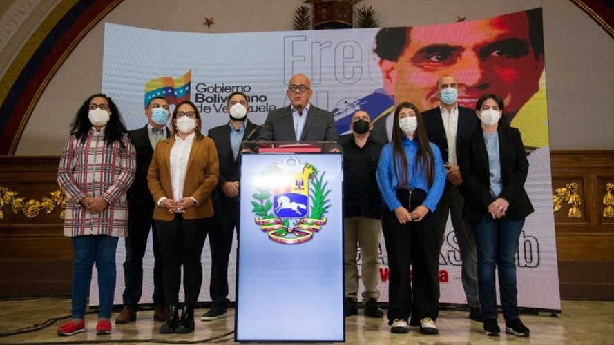 Gobierno venezolano interrumpe diálogo con oposición por extradición de Alex Saab. Foto: Cortesía