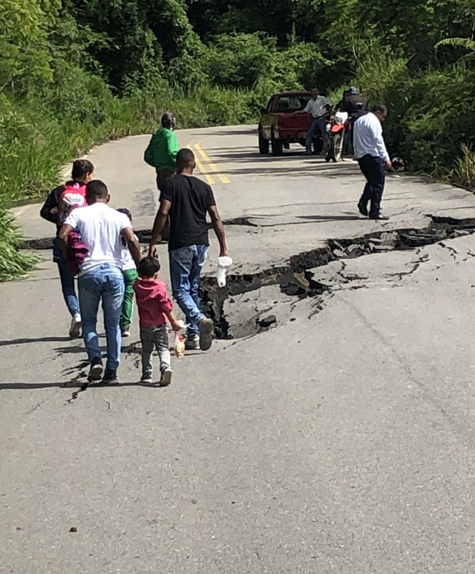 Vía San Vicente de Chucurí /Gobernación de Santander 