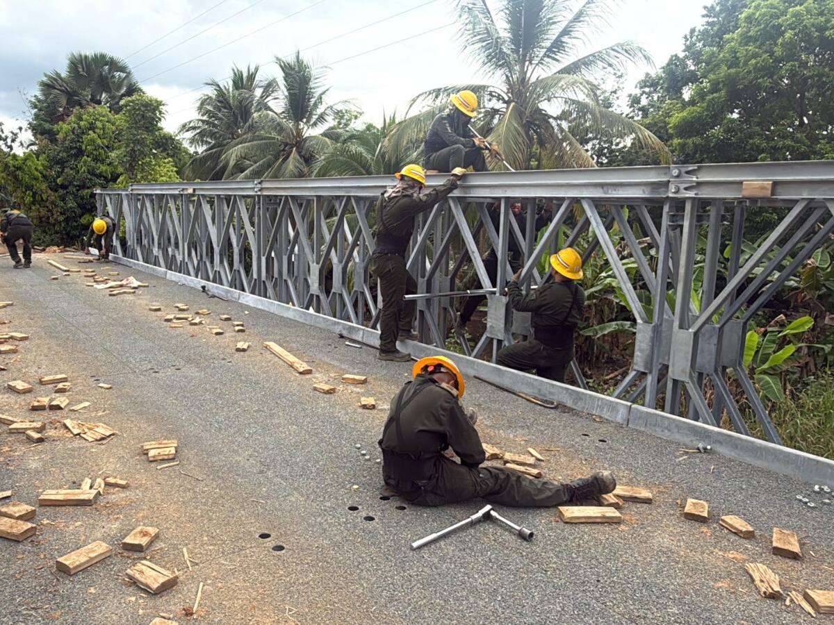 Ejército Nacional restableció conexión vial de 50 comunidades rurales en Tierralta, Córdoba